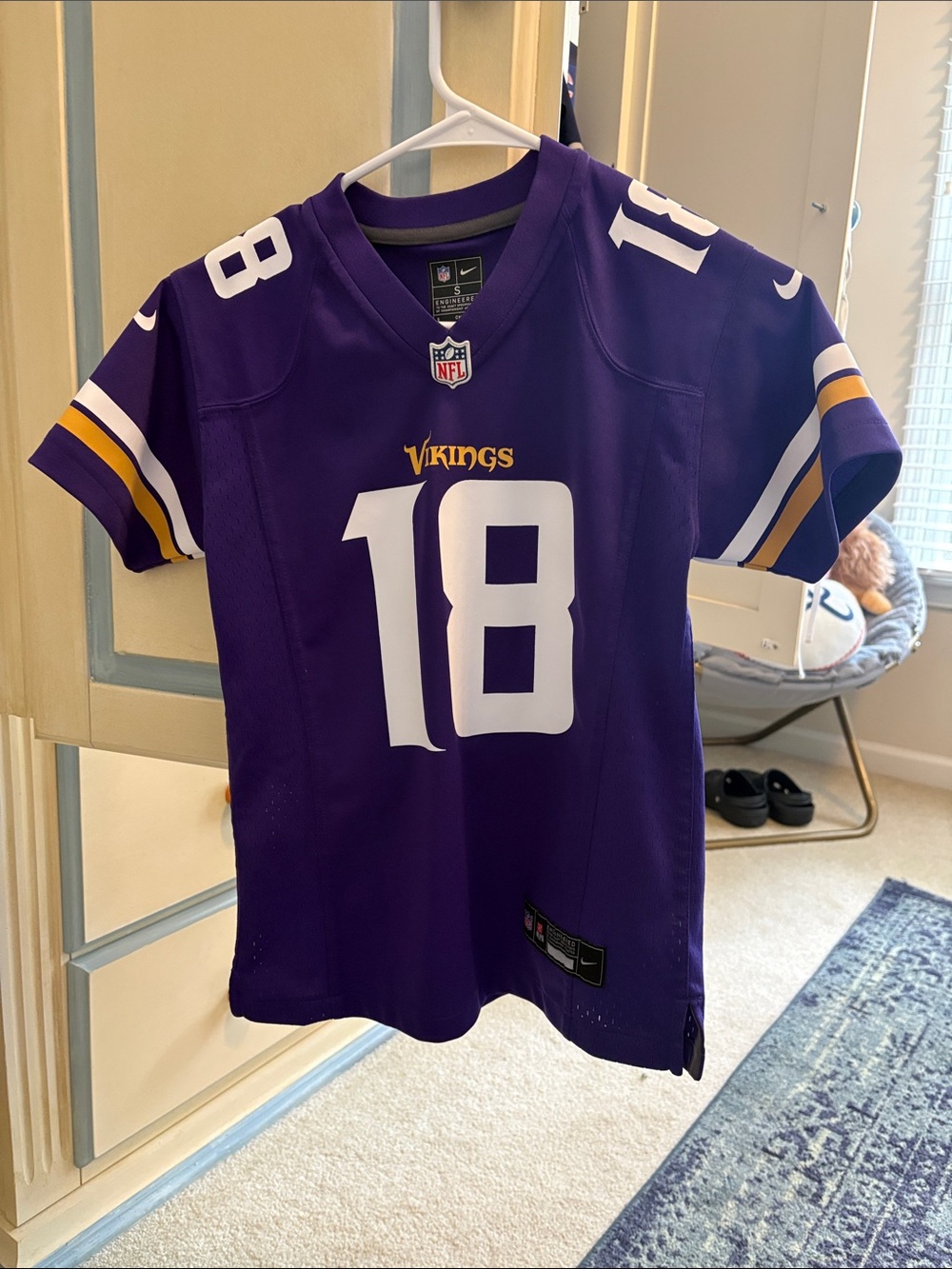 EUC Authentic Nike NFL Justin Jefferson Jersey. Worn just a couple times!